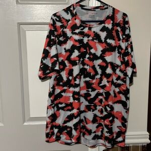 Under Armour Tech Tee Camo AOP Gym Running Cycling Men’s XXL